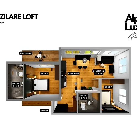 Vivazilare - Design Loft With Terrace * 菲根